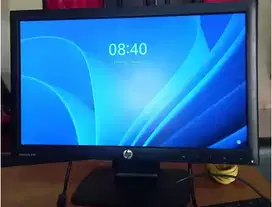 MONITOR LED MERK HP 19 INCH WIDE BARANG SUPER LIKE NEW