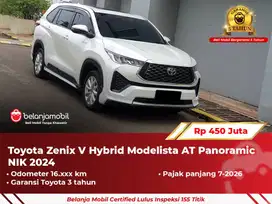 [ BERGARANSI ] Toyota Zenix V Hybrid Modelista AT Panoramic 2024/2025
