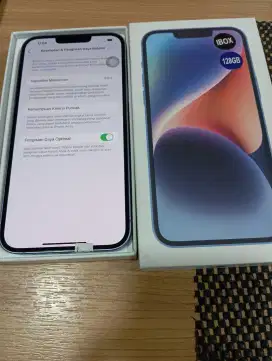 iPhone 14 plus blue second