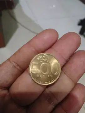 Uang koin 500 Rupiah tahun 2000