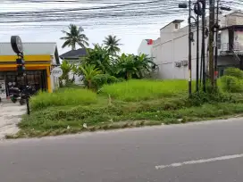 Tapak 3 Ruko, Surat SHM, Tanah Dijual Pinggir Jl. Kartama