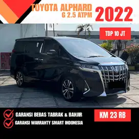 TOYOTA ALPHARD G 2.5 ATPM TH 2022