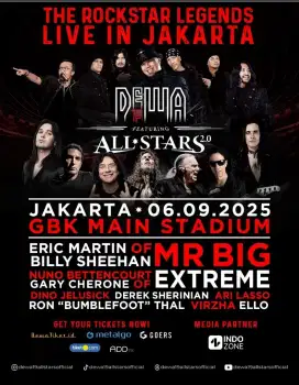 Tiket Konser Dewa 19 Feat All Stars Festival A1