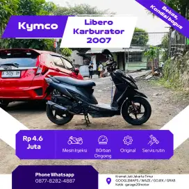 Kymco Libero Karburator Tahun 2007 Pajak off