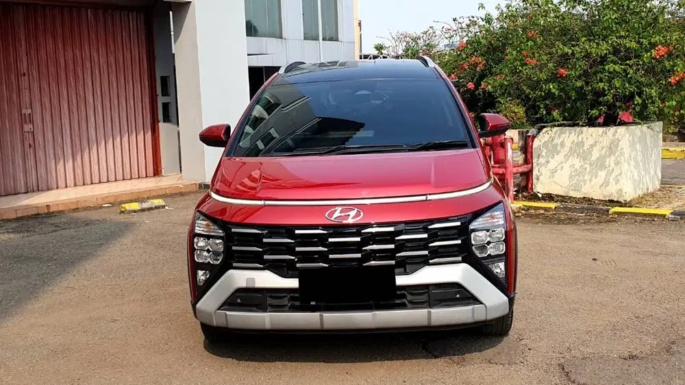 [ GARANSI 5TH ] Hyundai Stargazer X Prime AT Facelift Merah 2023/2024