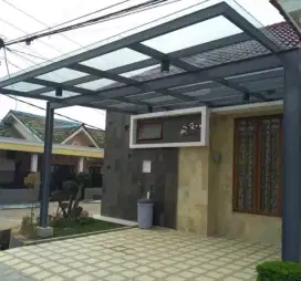 Canopy atap kaca
