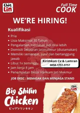Jaga Stand di Hankam (Bazar)