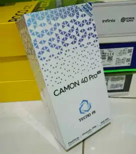Tecno Camon 40 Pro 5G Ram 8/256 Baru Segel Garansi Resmi 13 Bulan