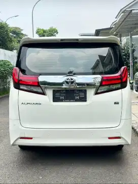 Toyota Alphard NIK 2017 Pemakaian 2018