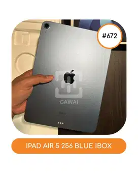 #672 Ipad Air 5 M1 Blue 256 Ibox WIFI