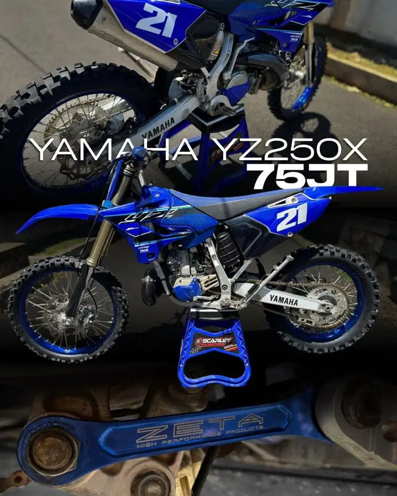 DIJUAL YAMAHA YZ 250X TAHUN 2019