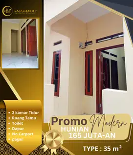 DIJUAL CLUSTER IDEALIS 2 KAMAR SIAP HUNI MULAI DARI 165 JUTAAN
