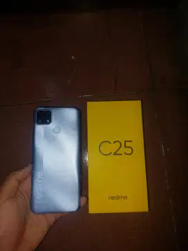 JUAL CEPAT REALME C 25 4/64 MINUS