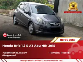 [ GARANSI 5TH ] Honda Brio 1.2 E AT Abu NIK 2015/2016