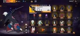 Jual akun free fire full Naruto