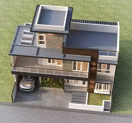 rumah dijual kota batu malang 2 lantai atas wisata BNS kota batu