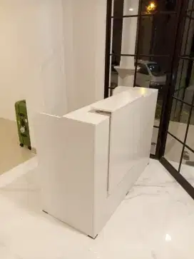 Meja kasir lampu trendy model baru