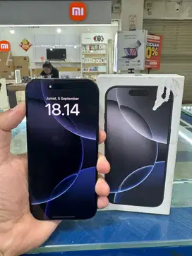 iPhone 16 Pro 256 iBox Garansi on Juni 2026