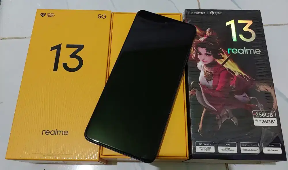 Realme 13 5G ram 12 256gb black like new