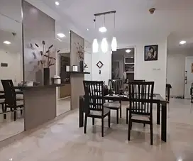Unit 3+1 KT Apartemen Grand ITC Permata Hijau dekat Senayan Jaksel