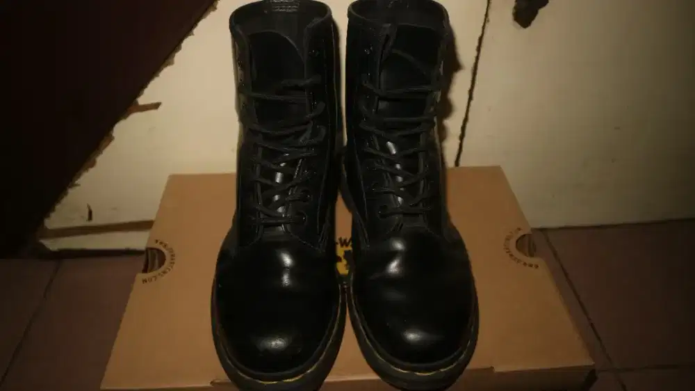 Dr Martens 1460 Unisex Boots Black Smooth