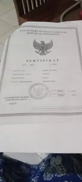Dijual Tanah Kavling