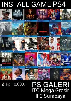 INSTALL GAME PS4