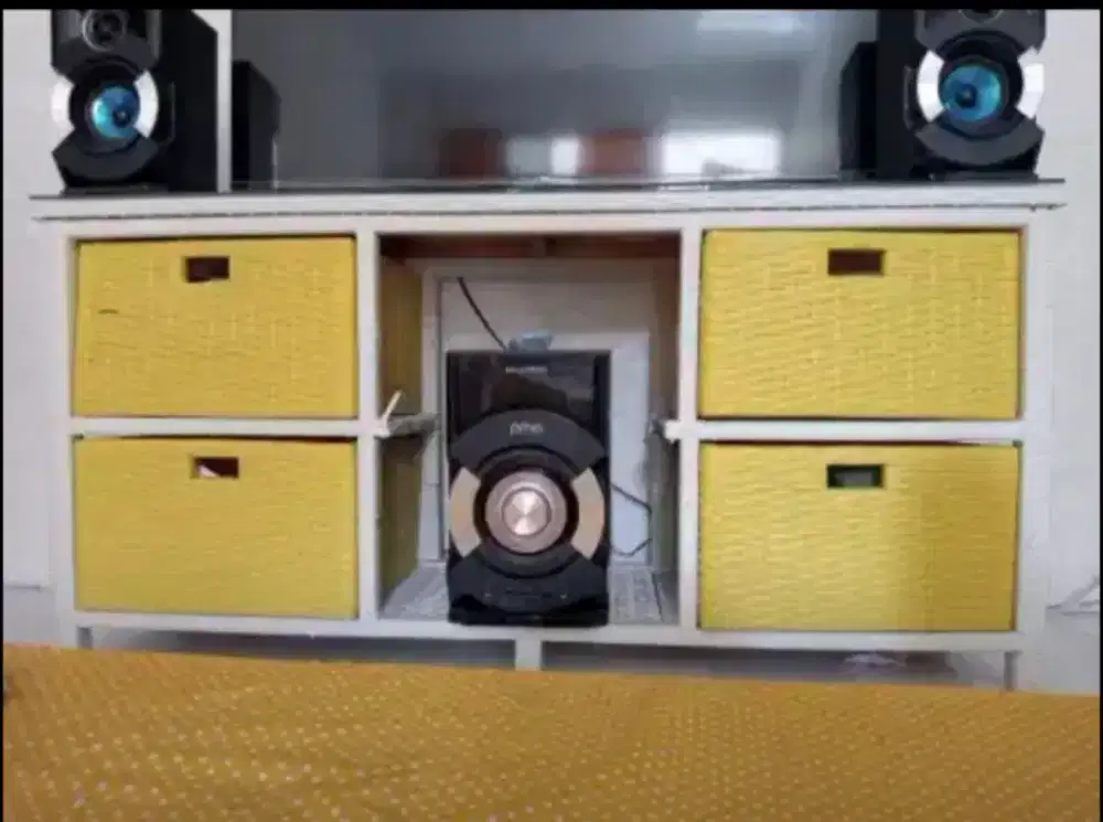 Meja tv Laci Rotan Sintetis, Kayu & anyaman
Kuat menahan beban