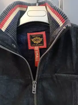 Jaket superdry Ori kulit Suede