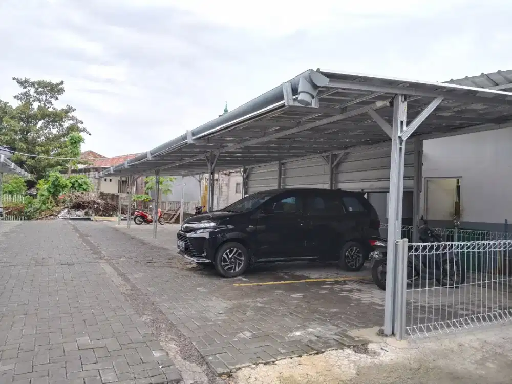 Kanopi baja ringan garasi