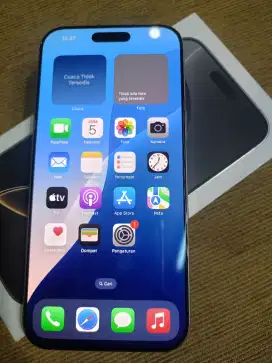 iphone 16 PM 256 gb ibox garansi on sampai juli 2026