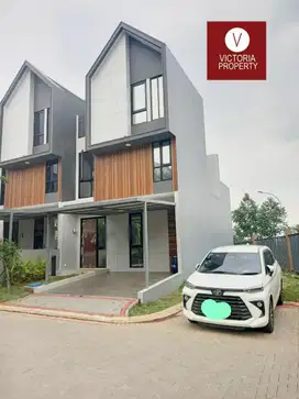 Jual Cepat Rumah Hoek Scandinavian 3 lantai Kota Wisata Cibubur