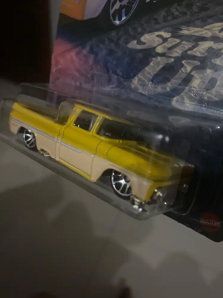 Custom '62 Chevy Pickup Hotwheels Silver Series