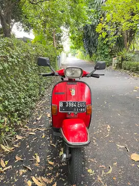 Dijual Vespa Exclusive II Asli Red Rosso 1996