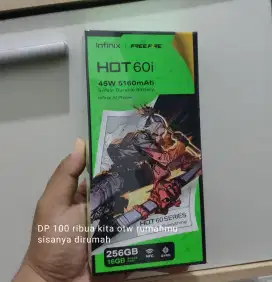 Infinix hot 60i ram 8/256 baru
