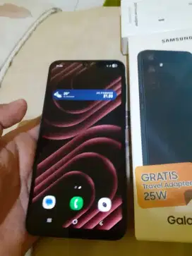 Jual samsung A16 5G ram 8/256 fullset mulus pembelian 27/05/2025