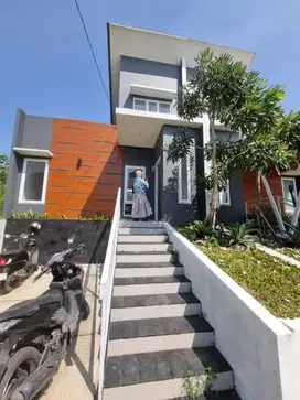 Rumah Siap Huni Sukaraja bisa KPR 2lantai 3kamar tidur akses KRL Bogor