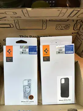 CASE SPIGEN IPHONE 16 PROMAX NEW 100% ORIGINAL