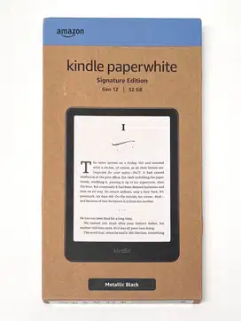 New E-book Kindle Paperwhite 12th gen