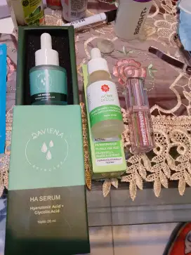 Serum dan lip butter hanasui