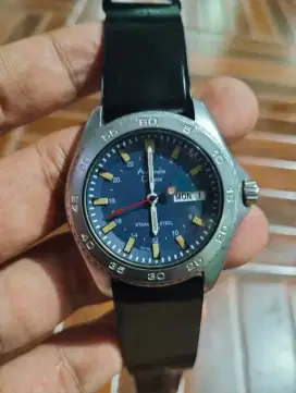 Alexandre Christie model diver original blue dial
