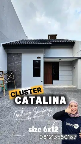 Dijual rumah sudah renov siap huni di cluster Catalina gading serpong