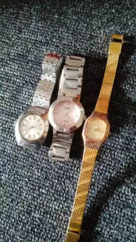 Jam tangan wanita Seiko, Citizen, Casio