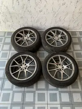 Velg racing Ring17  + ban nik 2025 98%