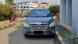 Toyota Innova 2.5 V Diesel AT Abu Facelift Barong 2015 NIK 2014 Record
