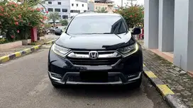 Honda CR-V 1.5 Turbo Prestige Panoramic CVT AT Hitam NIK 2017 Low KM