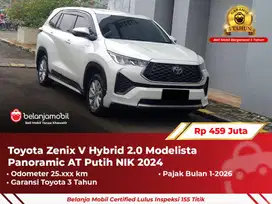 [ GARANSI 5TH ] Toyota Zenix V Hybrid 2.0 Modelista AT 2024/2025