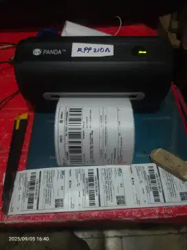printer cetak resi besar 100mm merk panda PRJ-1015DL  bluetooth