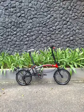 Sepeda lipat PIKES GREY !!!