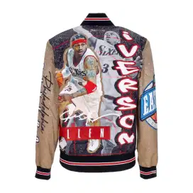 Original Mitchell & Ness Jaket Nba Allen Iverson Nt nfl new era stussy